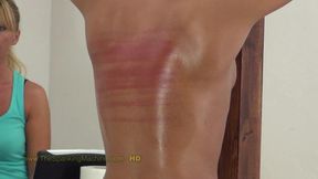 Gia Spanking Machine - Bare Back Whipping