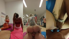 on baise le coach sportif avec ma pote !