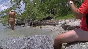 exhibitionist wife nikki brooks vs cuban beach voyeurs! pt5 sheer