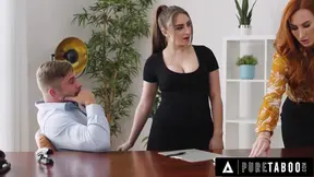 Sexy Vid Mischievous Penelope Kay Seduces Stepmom Sophia Locke's Married Boss Behind Her Back