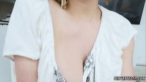 Smoke mature porn and milf kitchen masturbation Krissy Lynn in The