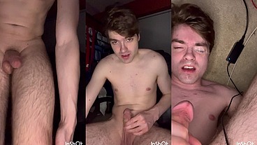 Shooting a Big Creamy Load on My Face