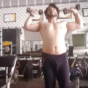 Indian Old Man With Big Chest Nude Workout