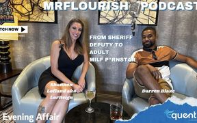 Mrflourish Podcast 'an Evening Affair' Guest Lady Lorreign and Darren Blaze