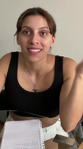 Your Spanish Teacher Gets Horny During the Class...