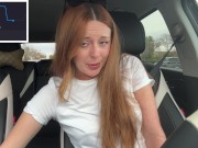 Braless pit stop in the drive thru with my lush on MAX!