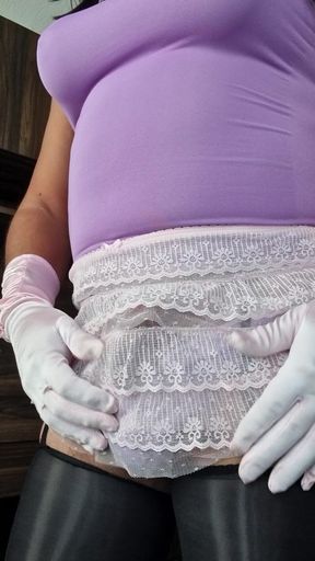 My Newest Sissy Panties, Satin, Lace and Seethrough