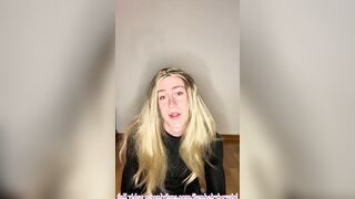 cute blonde teen in dress fucked anal