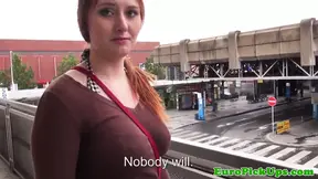 Publicsex euro jizzed on by a stranger