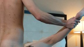 Petite Tatted Woman Fucked Missionary