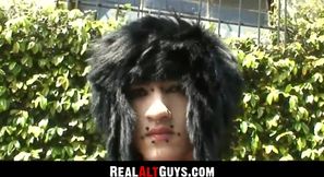 RealAltGuys.com - Alternate stud strokes his massive fat cock intensely and loves it