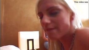 Two hot teens picked up on the street and threesome fucked at home