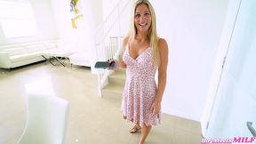 my bestfriend s hot horny blonde stepmom kept me entertained for the entire afternoon - lani rails johnny love
