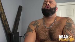 Bearfilms Obese Hairy Brooklyn Bear and Dean Gauge Raw Breed After Blowjob