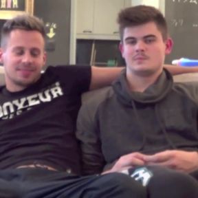 Amateur sex tape with Filip and the twink Valerian