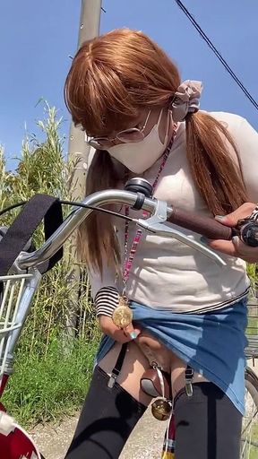 No. 218 My Daily Routine a Walk with My Vaginal Vibrator