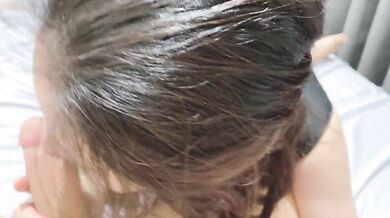 Gorgeous Edinburgh student’s wet POV blowjob for big cock