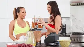 Enjoyable Lesbians Incredible Sex Movie - Nicole Doshi And Leah Gotti