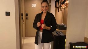 JohnTronX - Unreal Thai amateur babe sucks my dick and gets doggystyled