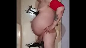 nipple and cock pain by nipple clamps attached to homemade devices part 1