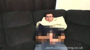 thick cock on the sofa