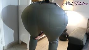 she rubbing her huge ass on my cock, i can t resist fucking her huge ass!