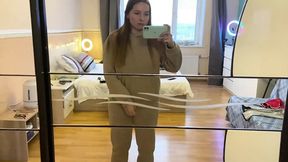 After the Walk Hard Fucked Girlfriend She Screamed and Moaned Into the Pillow