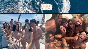 the yatch of desire - wild orgy in the middle of nowhere