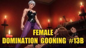 Female Domination Gooning #13B: Alpha Mistress Eternal Latex Trance (Animated)