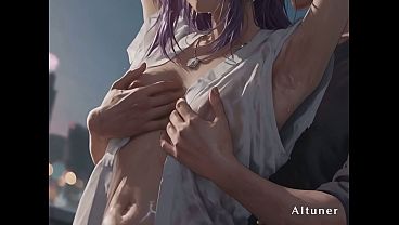 Ghost-Shell Heat &mdash_ She Lets Control Slip on Purpose.