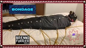 FROM THE STREETS TO SURRENDER - C4SBONDAGE26 - BDSM - BONDAGE - MUMMIFICATION - STRAITJACKET - LEATHERSACK - TOTAL RESTRAINT
