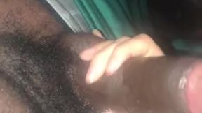 Slobbering blowjob at the in n out driveway (throatpie)