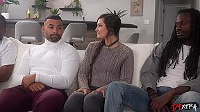 Tattooed Slut Luna Airtight Bbc Gangbang