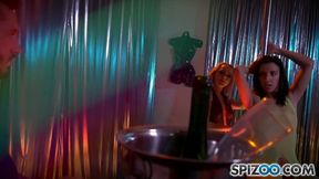 The Stripper Experience - Sophia Grace & Iris Rose fucking a big cock