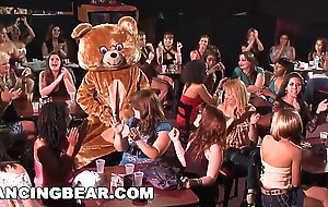 DANCING BEAR - Real Women, Real Horny, Sucking Big Dicks in a CFNM Party