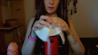 Listen to sounds dripping wet on your cock in Asmr with Blue Yeti