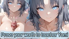 Become a stronger man with boosty Yumi&#039;s warm control (Soft JOI)