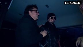 Tatjana Young Enjoys Deep Drilling in the Bus - Hot Milf Action with Thick Juicy Ass