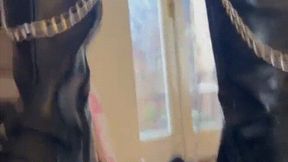 Spikey Boots Trampling & Ugg Sliders