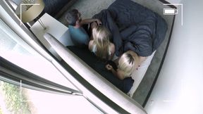 Lesbian teen 18+ Nanny Caught Stealing Gets Fucked Rough In Front Of Girlfriend