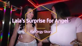 Angel & Lala's Cum-Soaked Circle of Lust at Hush Lounge AZ