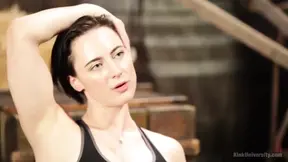 Tifereth and Cannon teach foot worship and squirting for submissive beginners