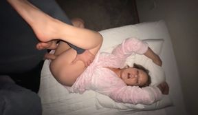 Wife Has Real Orgasm Before Bed