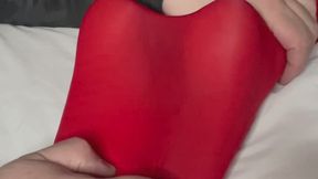 Harmony is Tickled in a Nylon Sleeve