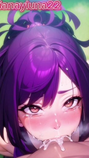 ASMR - Throat Sounds and Oral Sex   Clip 2