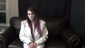 Chain-Smoking Biker Slut Brynn’s Smoky Makeout Session in White Leather