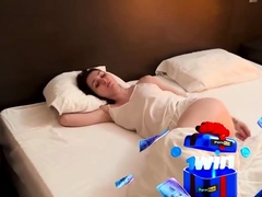 Unplanned sex in a hotel room between stepson and his