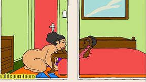 Lonely Nigerian Thick Ass Gets fucked By Big Dick Handyman (Preview)