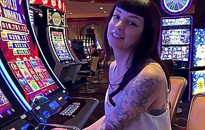 Charlie valentine, sexy milf hits the jackpot with sweet stud