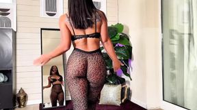 Transparent Pantyhose Try Ono